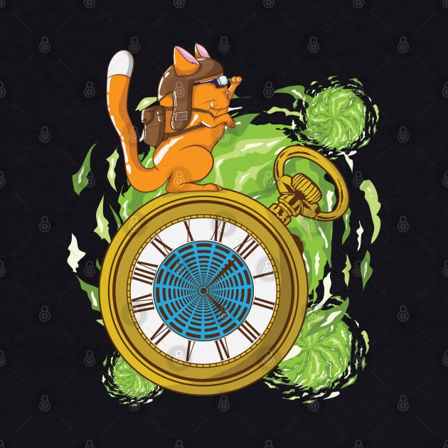 Time travel cat ladies men kids by dieEinsteiger